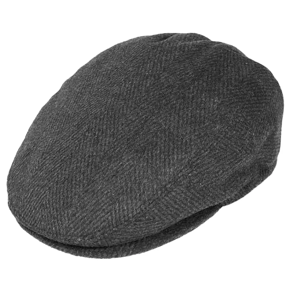 Casquettes Femme | Casquettes Plates^Jaxon & James Casquette Plate à Chevrons anthracite JAXON & JAMES
