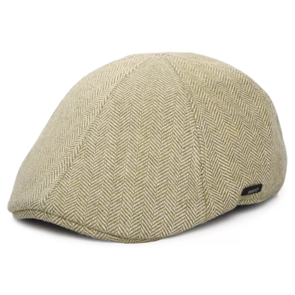 Casquettes Plates | Casquettes Plates^Barts Casquette Plate à Chevrons Bec-de-Canard Mr. Mitchell sable