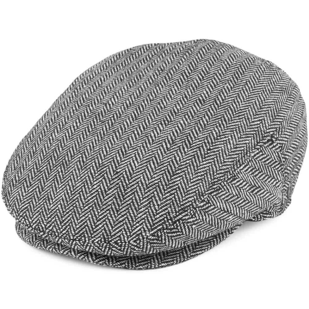 Casquettes Plates | Casquettes Femme^Jaxon & James Casquette Plate à Chevrons gris JAXON & JAMES