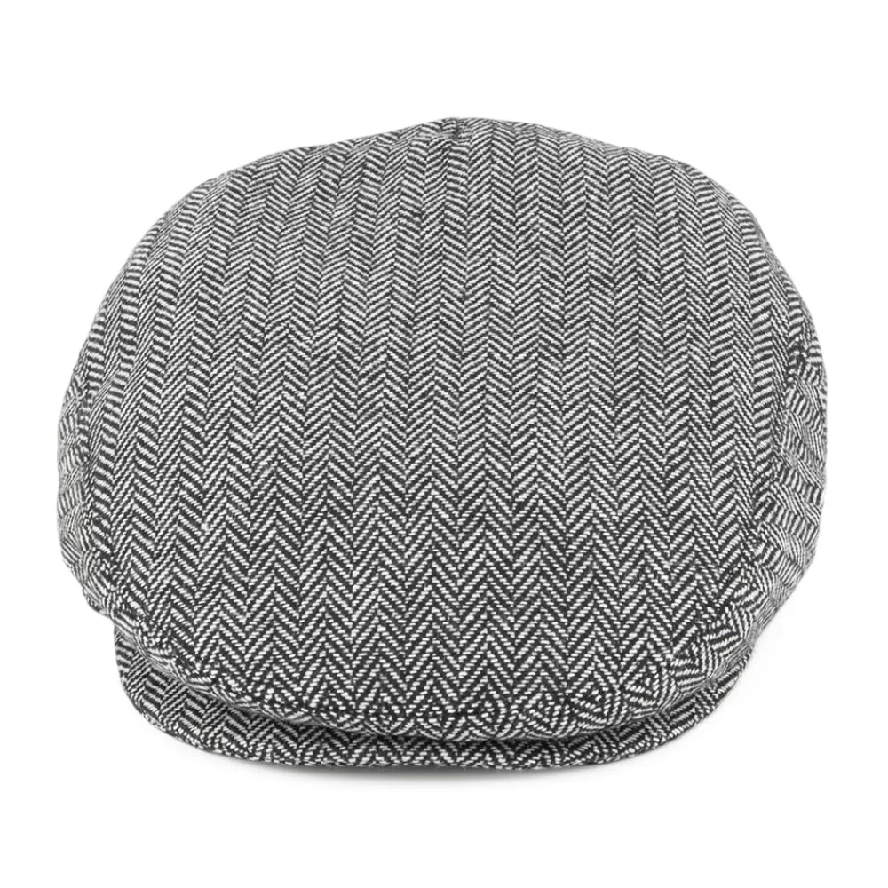 Casquettes Plates | Casquettes Femme^Jaxon & James Casquette Plate à Chevrons gris JAXON & JAMES