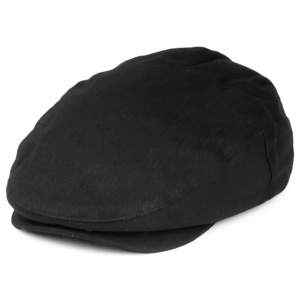 Casquettes Plates | Grandes Tailles^Brixton Casquette Plate à Chevrons Hooligan noir