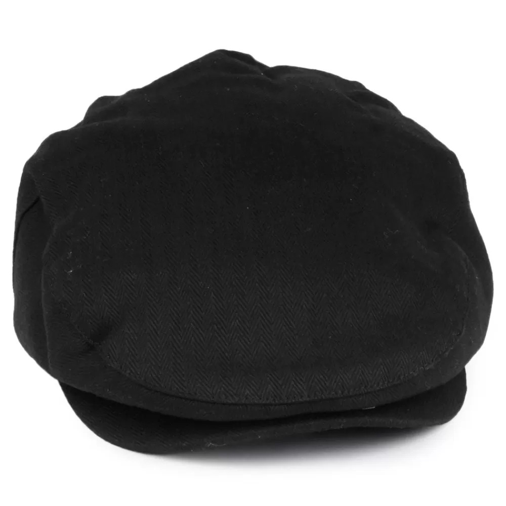 Casquettes Plates | Grandes Tailles^Brixton Casquette Plate à Chevrons Hooligan noir