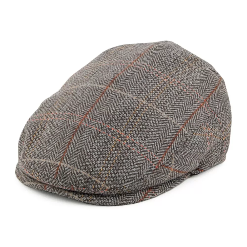 Garçons | Bébés^Jaxon & James Casquette Plate Bébé en Tweed marron-gris JAXON & JAMES