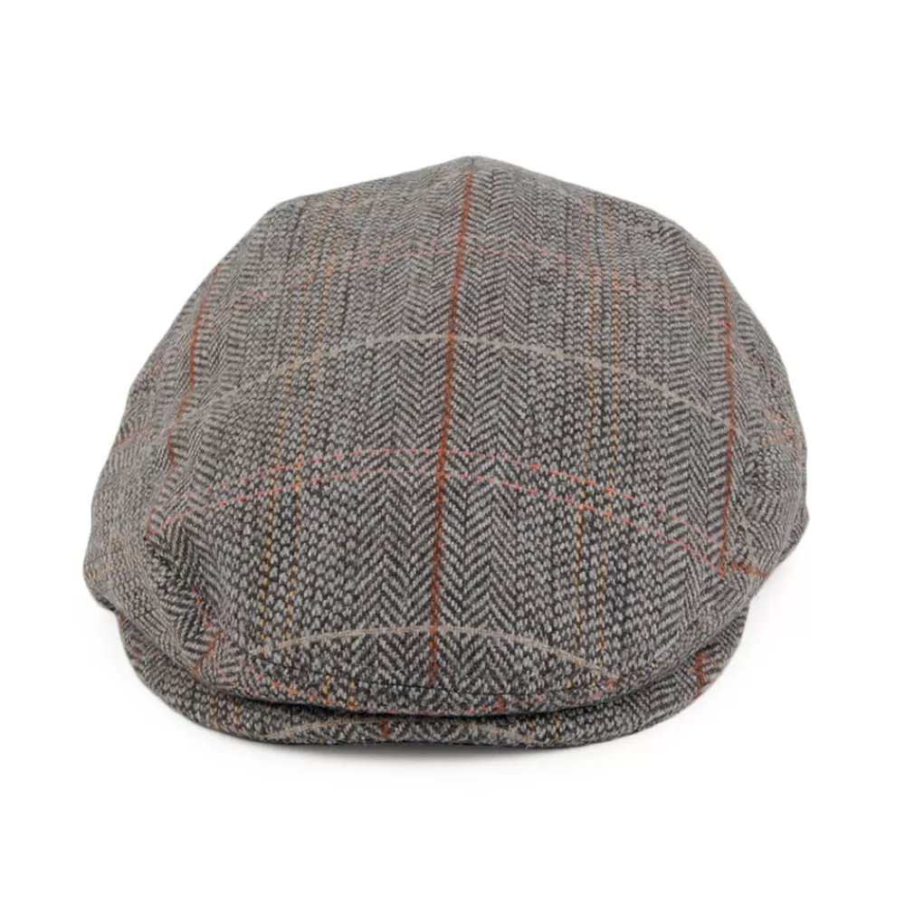 Garçons | Bébés^Jaxon & James Casquette Plate Bébé en Tweed marron-gris JAXON & JAMES