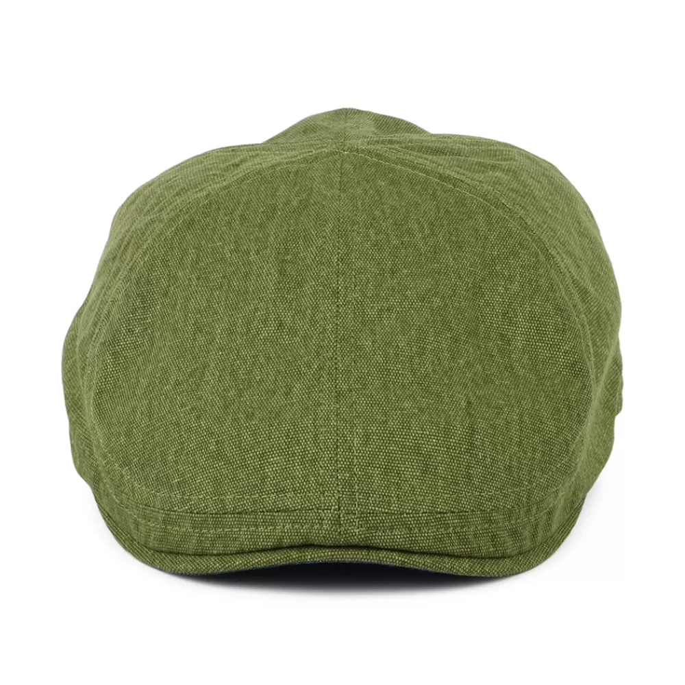 Casquettes Plates | Casquettes Plates^Failsworth Casquette Plate Bec-de-Canard en Coton Porto vert-bleu sarcelle