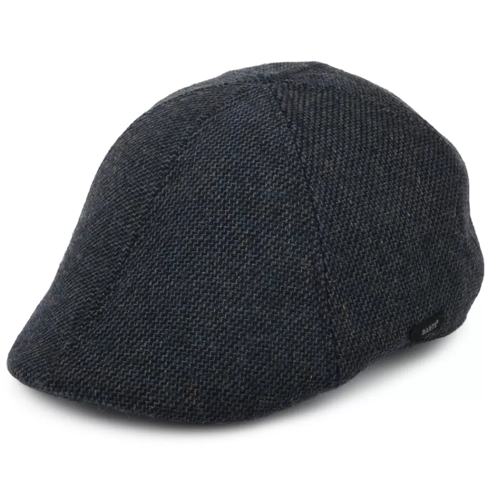 Casquettes Plates | Casquettes Plates^Barts Casquette Plate Bec-de-Canard Mr. Mitchell bleu marine