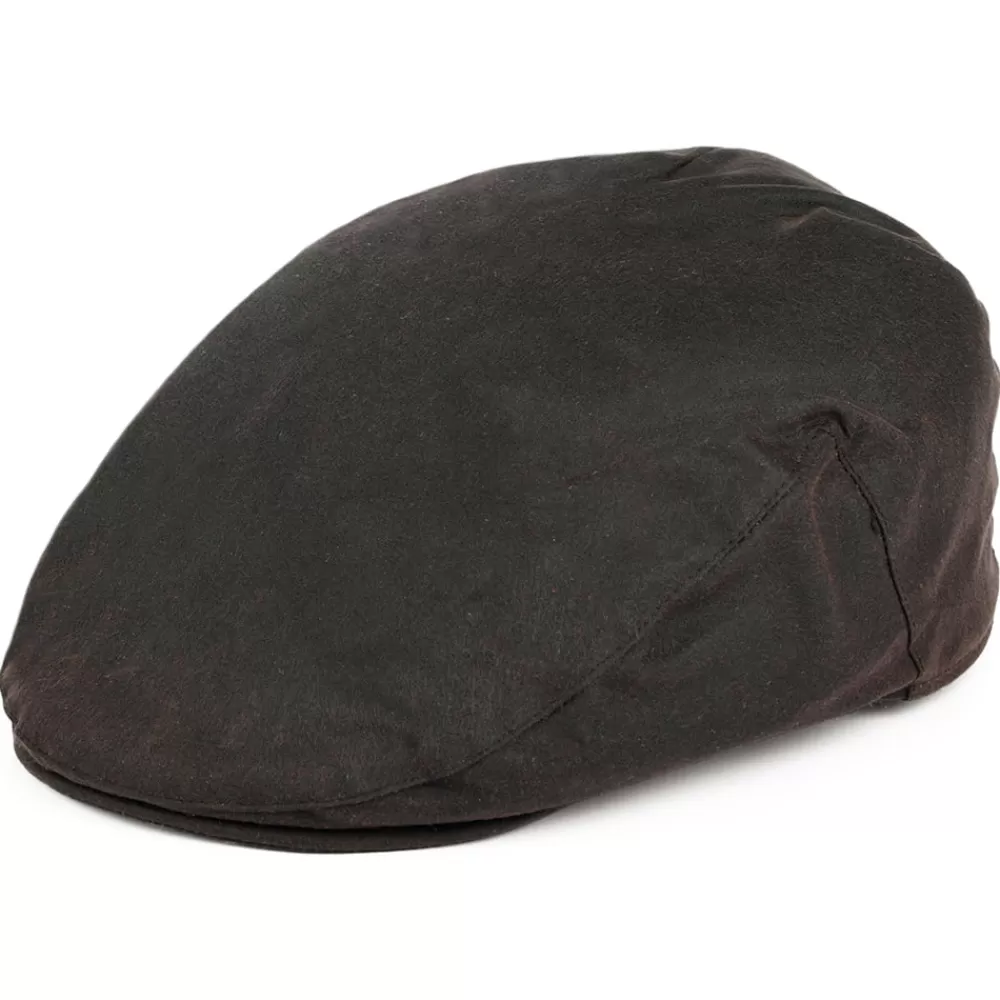 Casquettes Plates | Casquettes Femme^Failsworth Casquette Plate en Coton Ciré marron