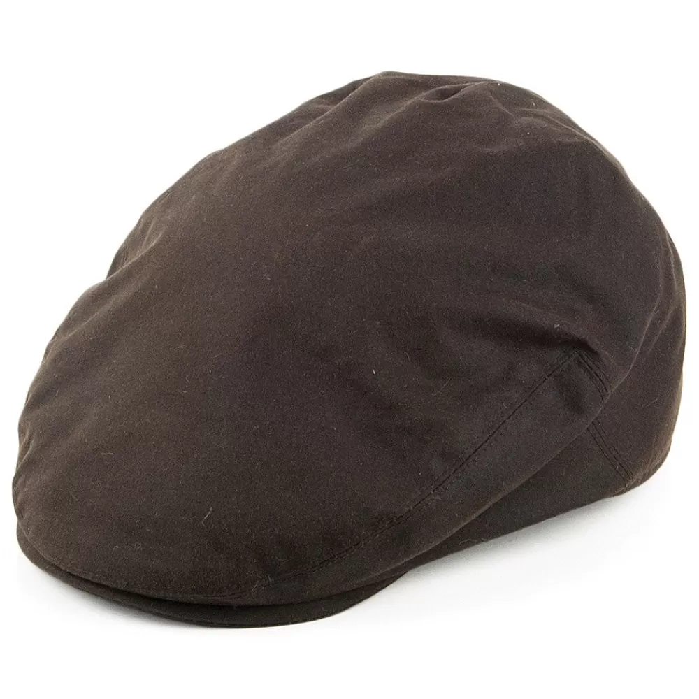Casquettes Plates | Casquettes Femme^Failsworth Casquette Plate en Coton Ciré olive