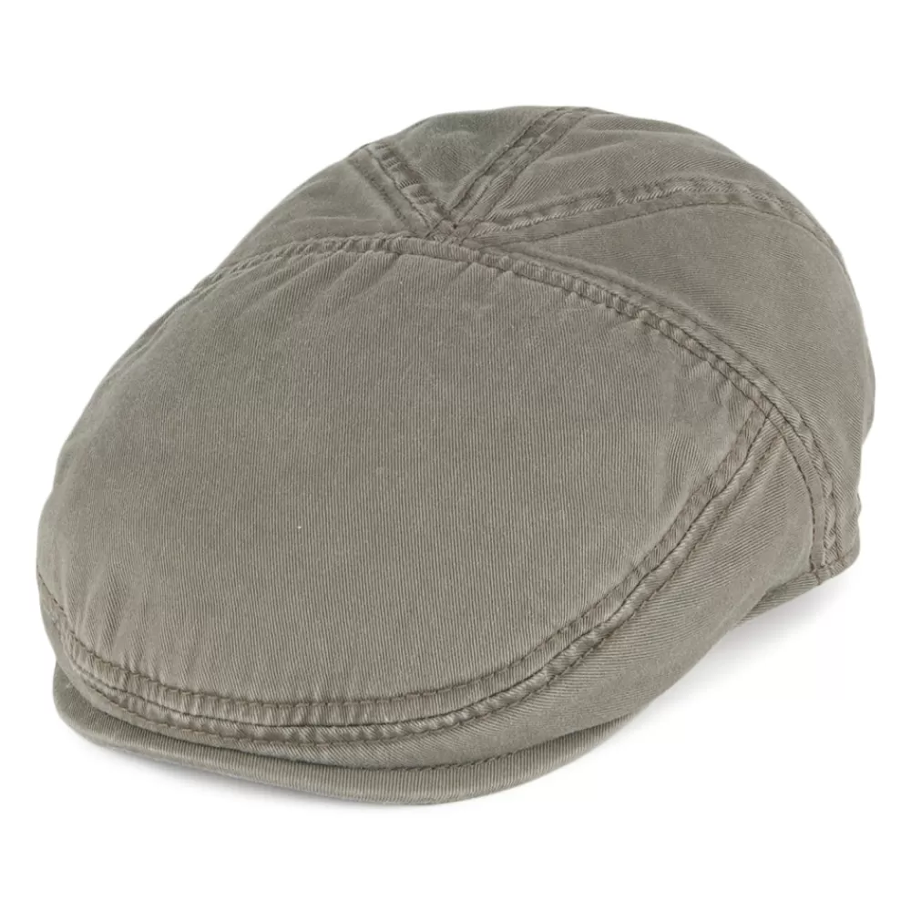 Casquettes Plates | Casquettes Femme^Stetson Casquette Plate en Coton Paradise olive