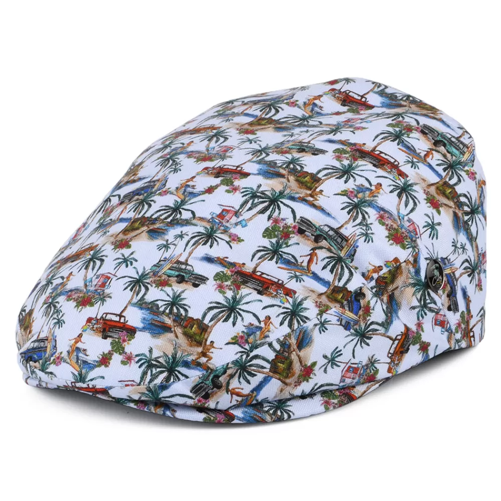 Casquettes Plates | Grandes Tailles^City Sport Casquette Plate en Coton Surfs Up multicolore