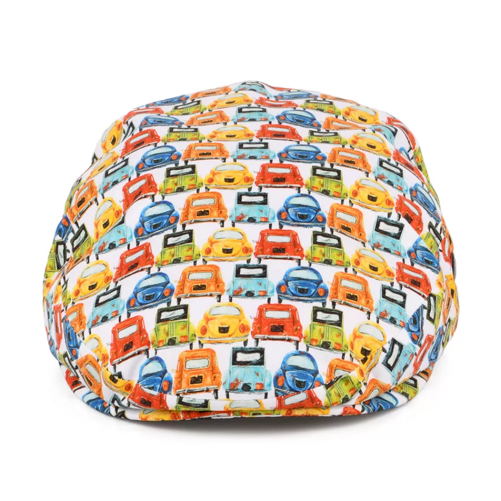 Casquettes Plates | Grandes Tailles^City Sport Casquette Plate en Coton Voitures Anciennes multicolore