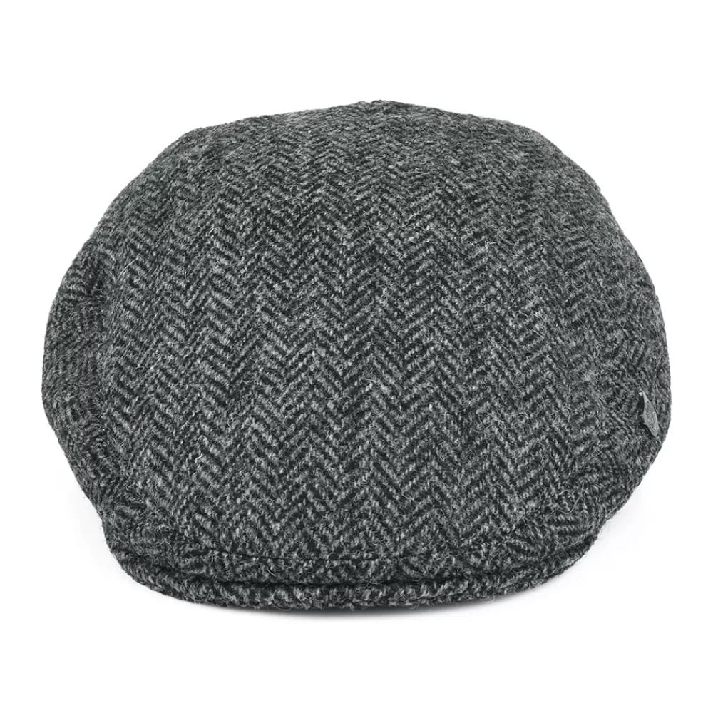Casquettes Plates | Casquettes Femme^Failsworth Casquette Plate en Harris Tweed à Chevrons Stornoway gris