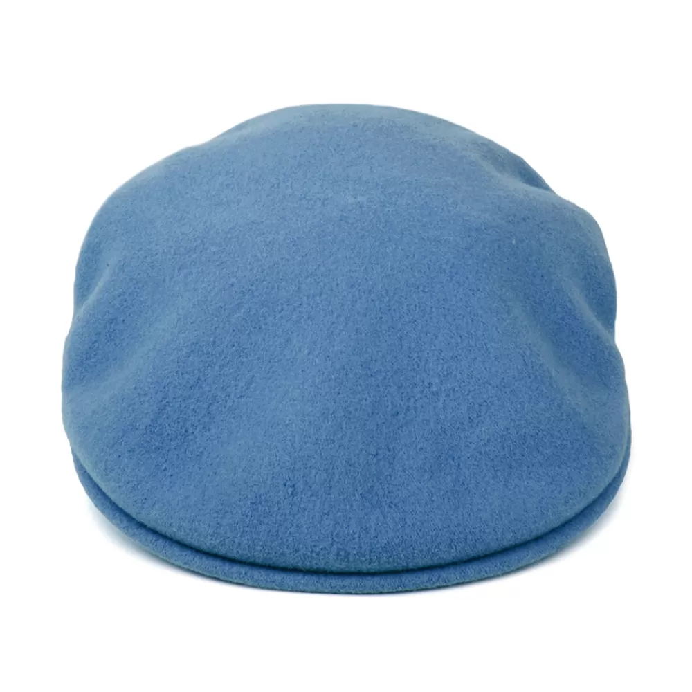 Casquettes Plates | Casquettes Femme^Kangol Casquette Plate en Laine 504 bleu denim
