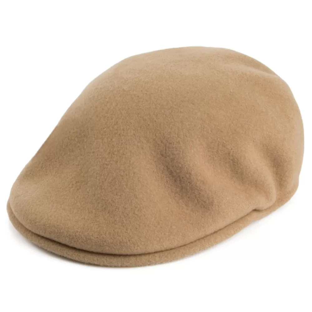 Casquettes Plates | Casquettes Femme^Kangol Casquette Plate en Laine 504 camel