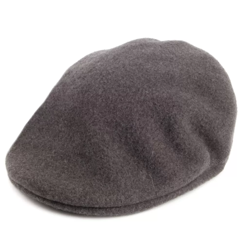 Casquettes Plates | Casquettes Femme^Kangol Casquette Plate en Laine 504 flanelle foncée
