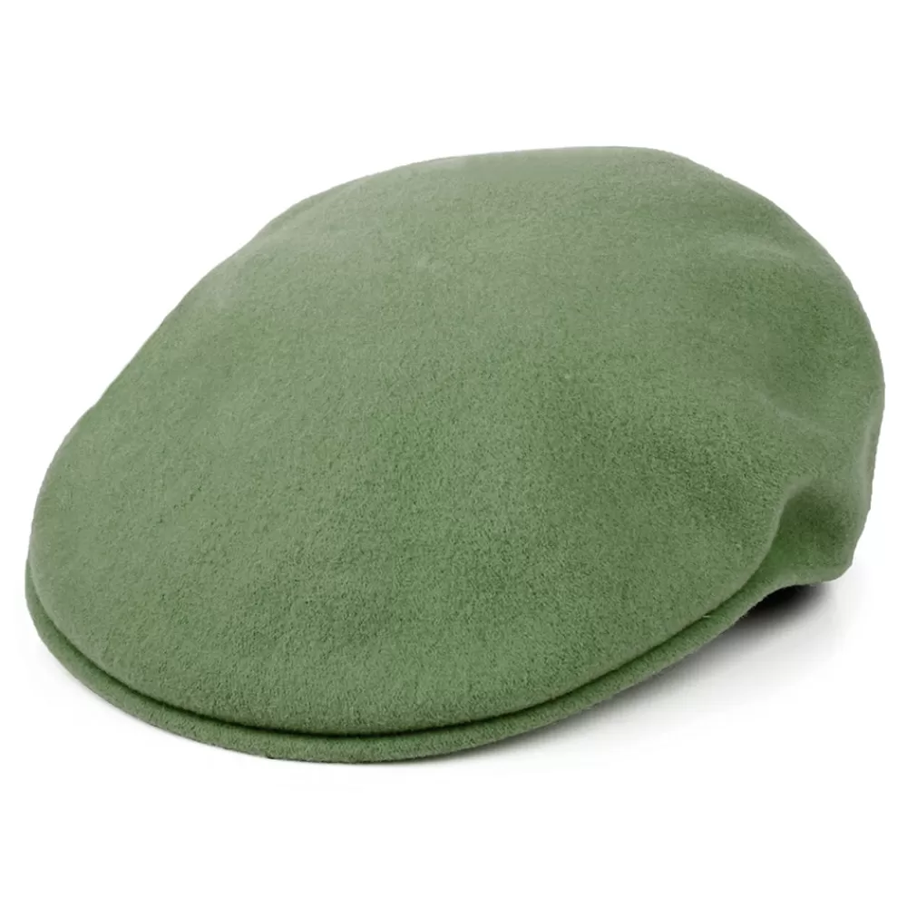 Casquettes Plates | Casquettes Femme^Kangol Casquette Plate en Laine 504 olive