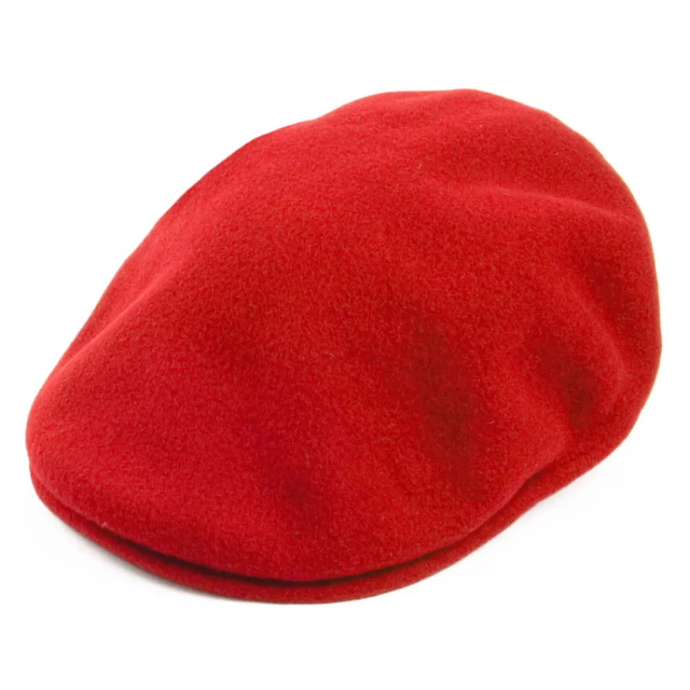 Casquettes Plates | Casquettes Femme^Kangol Casquette Plate en Laine 504 rouge