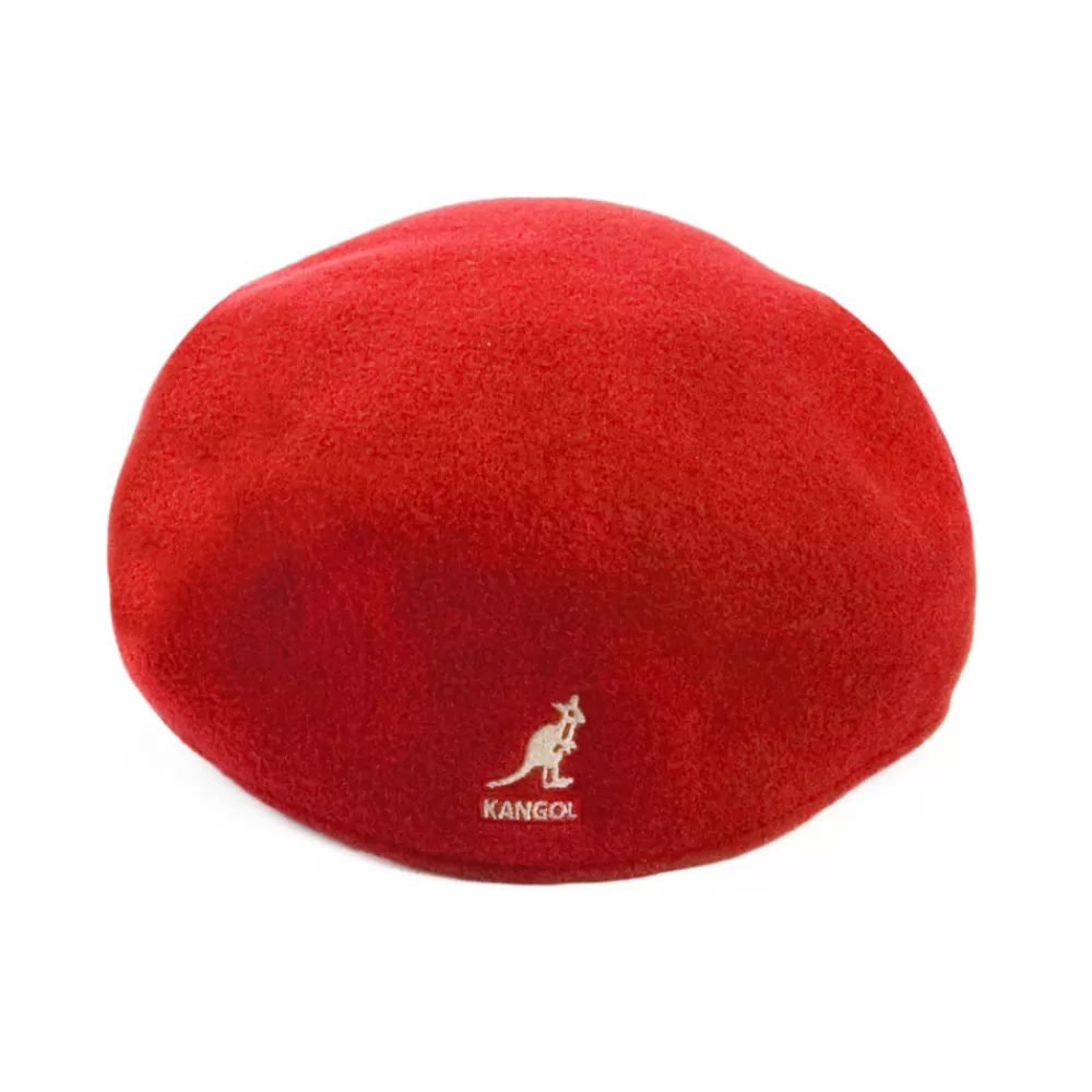 Casquettes Plates | Casquettes Femme^Kangol Casquette Plate en Laine 504 rouge