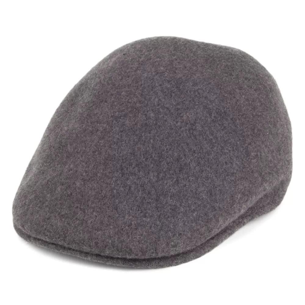 Casquettes Plates | Casquettes Femme^Kangol Casquette Plate en Laine 507 Seamless flanelle foncée
