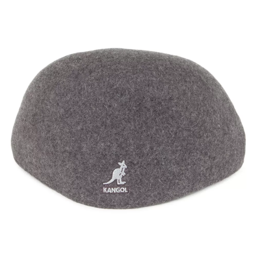 Casquettes Plates | Casquettes Femme^Kangol Casquette Plate en Laine 507 Seamless flanelle foncée