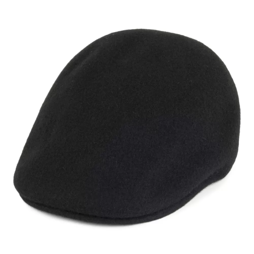 Casquettes Plates | Casquettes Femme^Kangol Casquette Plate en Laine 507 Seamless noir