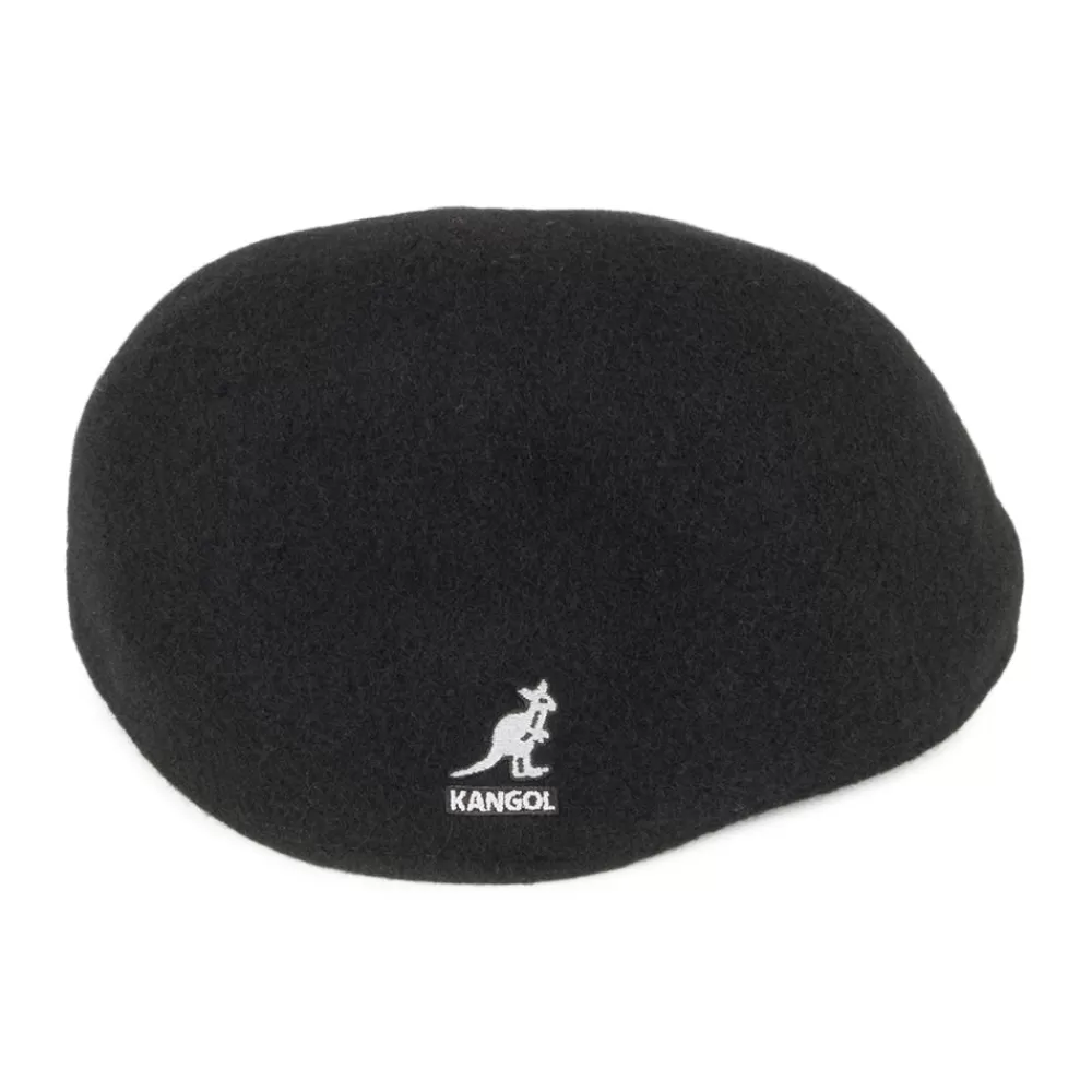 Casquettes Plates | Casquettes Femme^Kangol Casquette Plate en Laine 507 Seamless noir