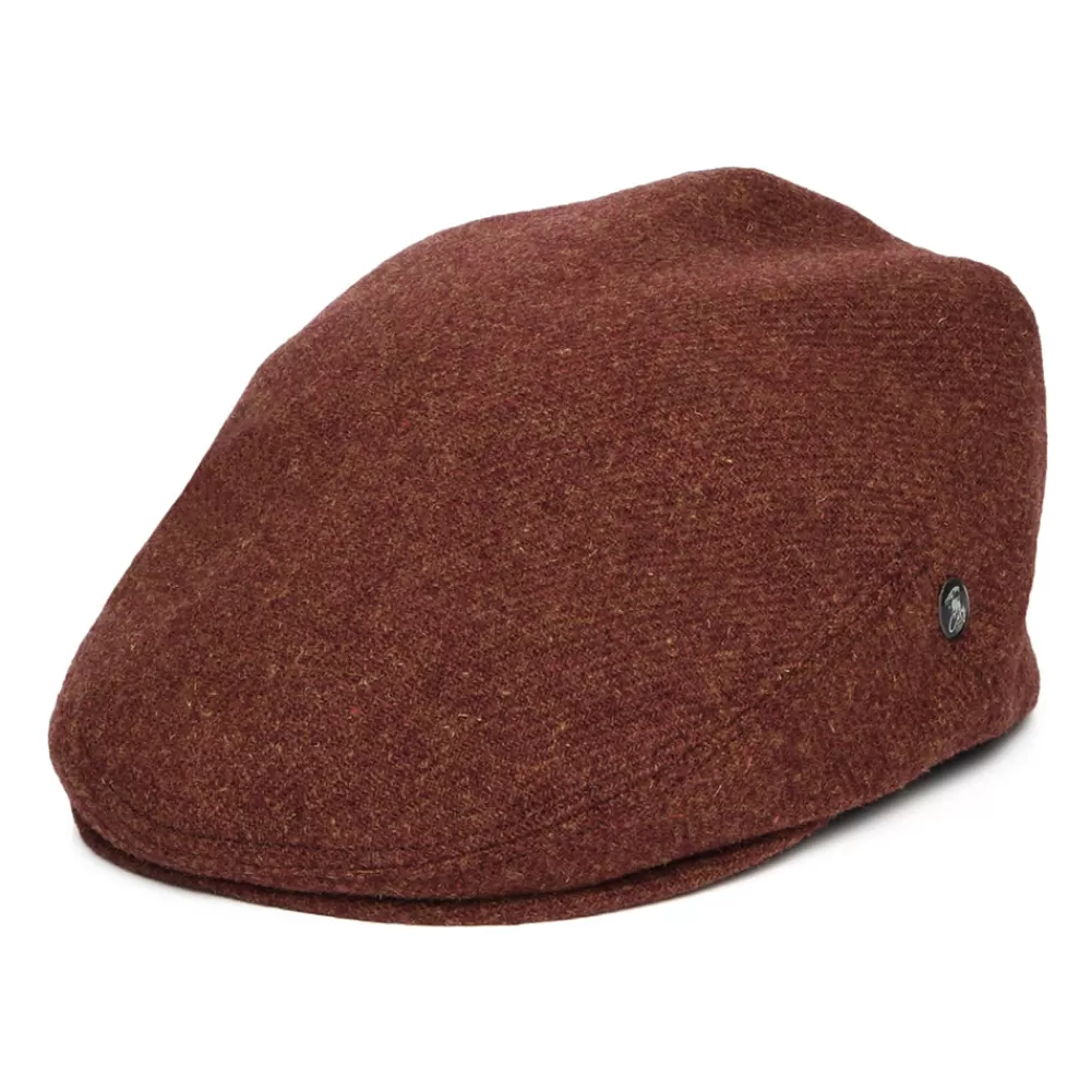 Casquettes Plates | Chapeaux Hiver^City Sport Casquette Plate en Laine Vierge Chinée rouille