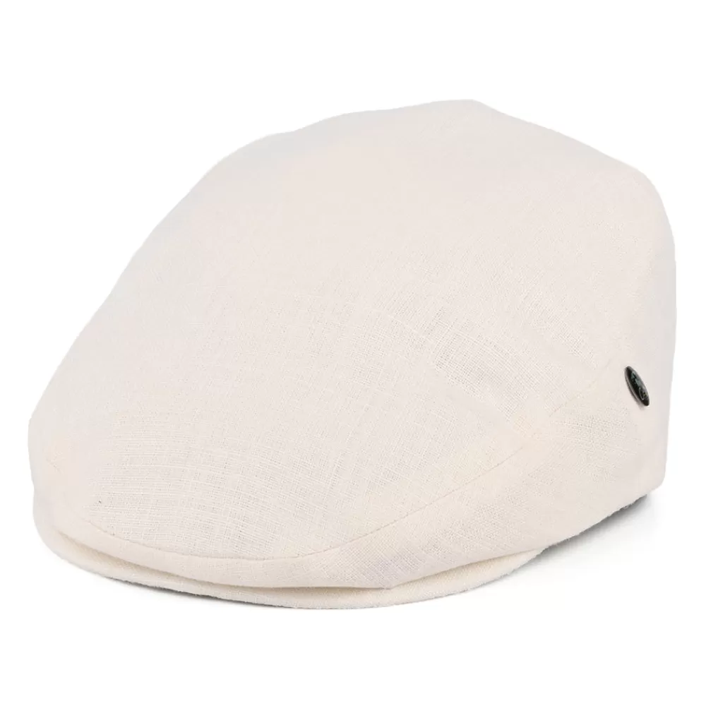 Casquettes Plates | Casquettes Plates^City Sport Casquette Plate en Lin crème