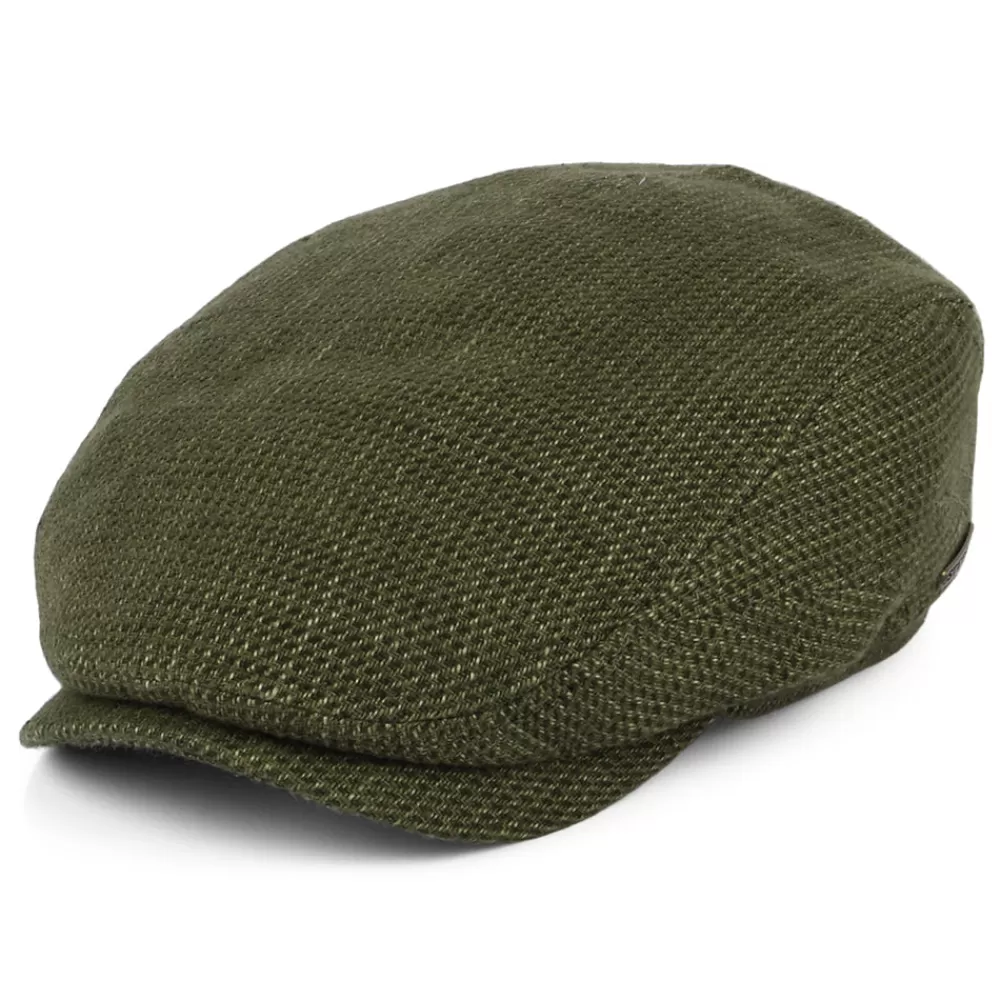 Casquettes Plates | Grandes Tailles^Stetson Casquette Plate en Lin et Coton Driver olive-khaki