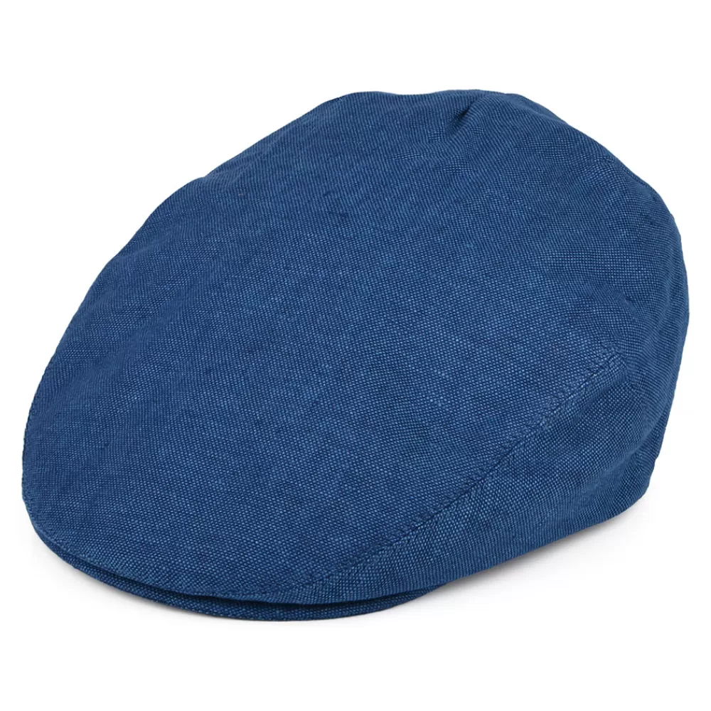 Casquettes Plates | Casquettes Femme^Failsworth Casquette Plate en Lin Irlandais bleu