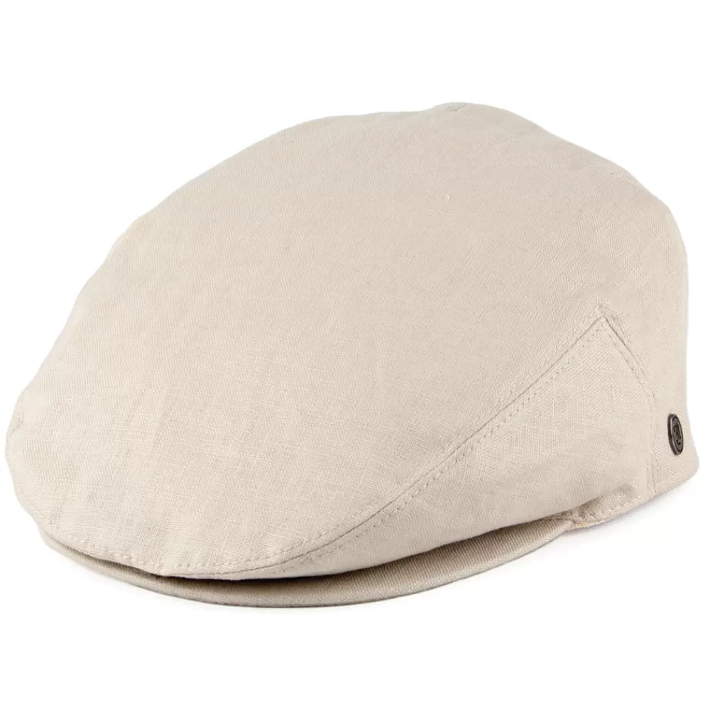 Casquettes Plates | Casquettes Femme^Jaxon & James Casquette Plate en Lin naturel JAXON & JAMES