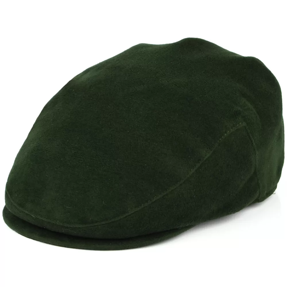 Casquettes Plates | Chapeaux Hiver^Failsworth Casquette Plate en Moleskine Imperméable olive