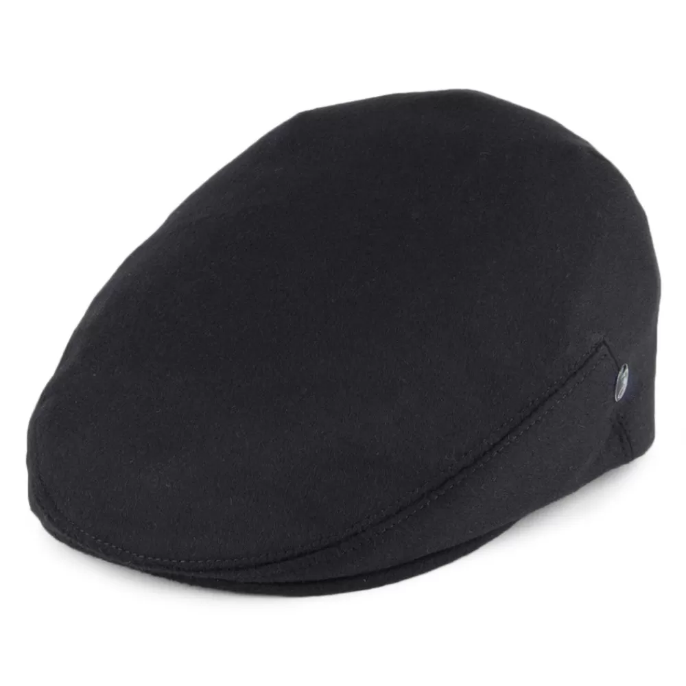 Casquettes Plates | Casquettes Femme^City Sport Casquette Plate en Pur Cachemire noir