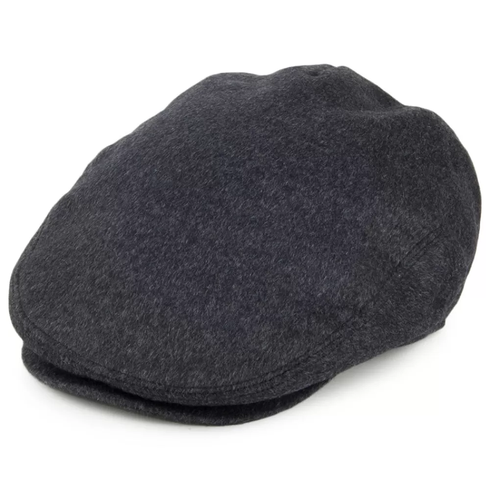 Casquettes Plates | Casquettes Femme^Jaxon & James Casquette Plate en Pure Laine Harlem anthracite JAXON & JAMES