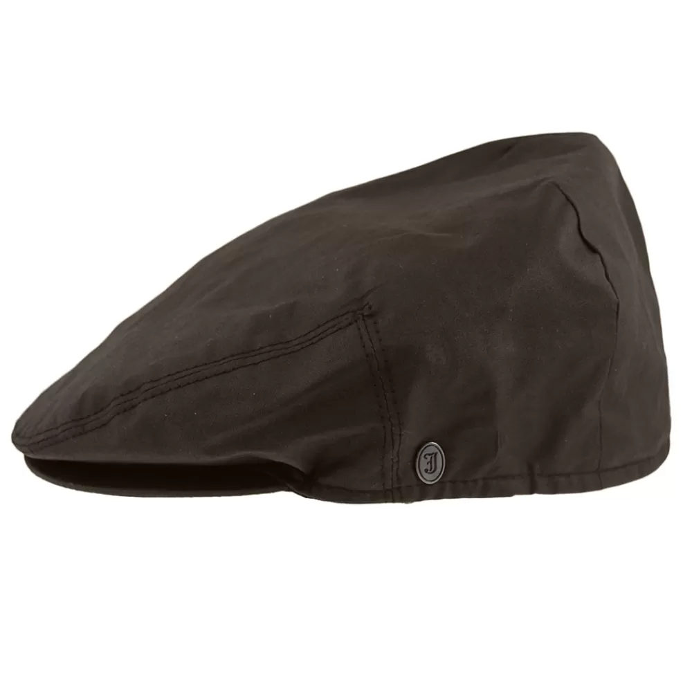 Chapeaux De Pluie | Casquettes Plates^Jaxon & James Casquette Plate en Toile Cirée marron JAXON & JAMES