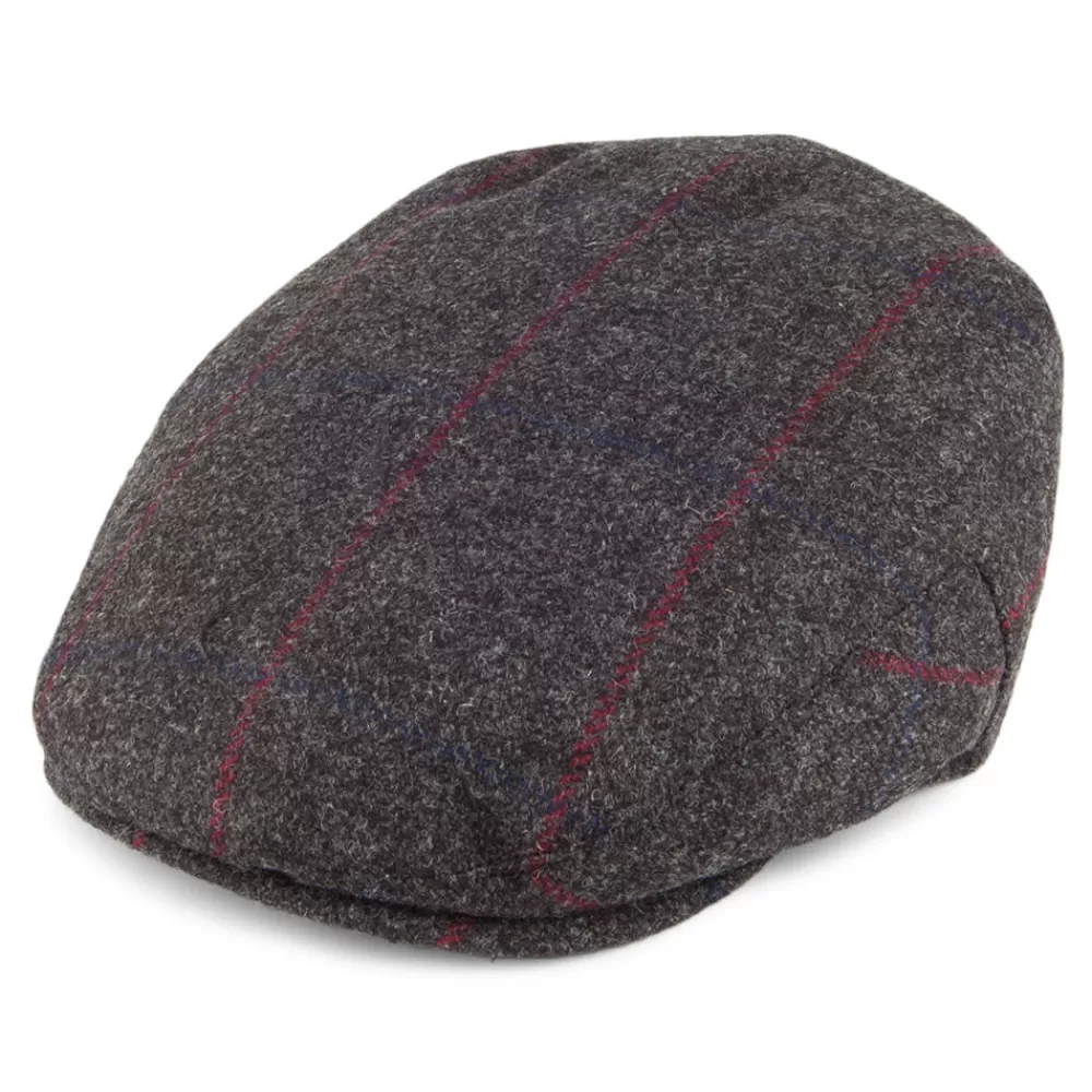 Casquettes Plates | Casquettes Femme^Christys Casquette Plate en Tweed Balmoral Country anthracite