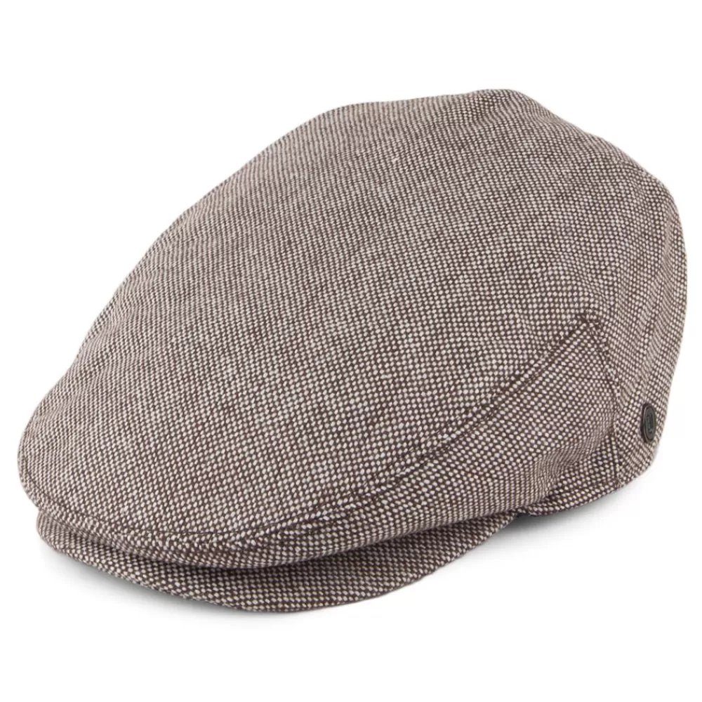 Casquettes Plates | Casquettes Femme^Jaxon & James Casquette Plate en Tweed Chiné marron JAXON & JAMES