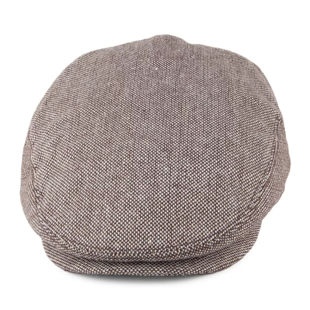 Casquettes Plates | Casquettes Femme^Jaxon & James Casquette Plate en Tweed Chiné marron JAXON & JAMES