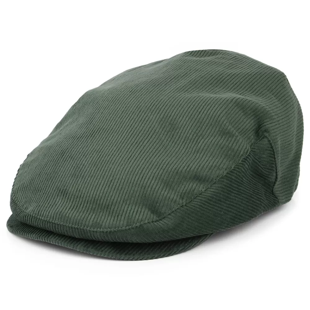 Casquettes Plates | Grandes Tailles^Brixton Casquette Plate en Velours Côtelé Hooligan vert sapin