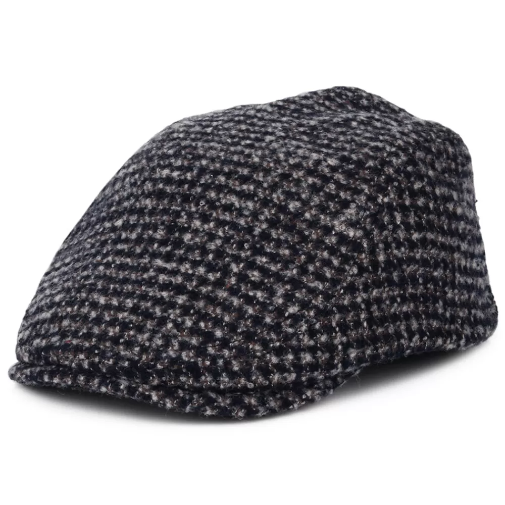 Casquettes Plates | Casquettes Plates^Bailey Casquette Plate Harwood bleu marine-marron-blanc