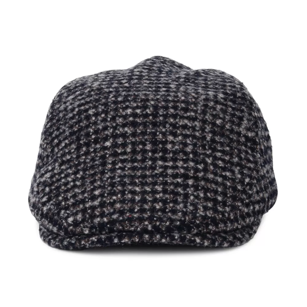 Casquettes Plates | Casquettes Plates^Bailey Casquette Plate Harwood bleu marine-marron-blanc