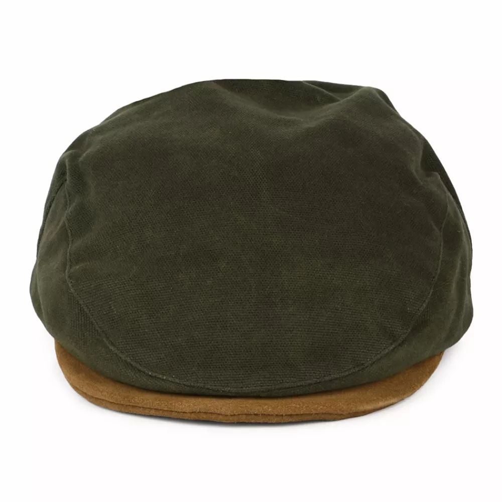 Casquettes Plates | Casquettes Plates^Brixton Casquette Plate Hooligan olive-beige sable