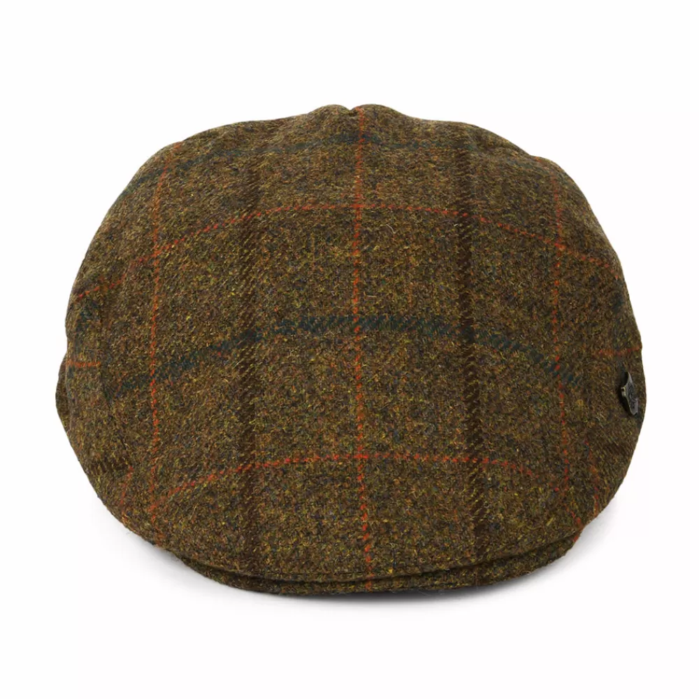 Casquettes Plates | Chapeaux Hiver^Failsworth Casquette Plate Hydrofuge à Carreaux Gamekeeper marron-rouille-bleu