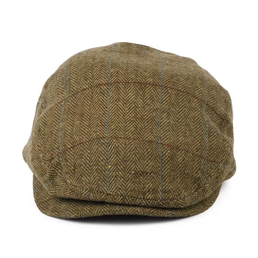 Casquettes Plates | Grandes Tailles^Brixton Casquette Plate Légère à Carreaux et Chevrons Hooligan marron-marron clair