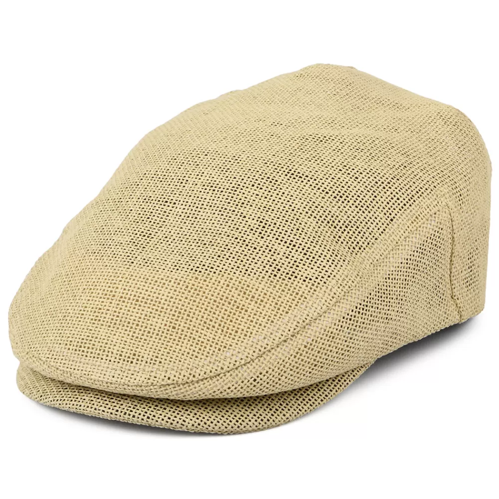 Casquettes Plates | Grandes Tailles^Brixton Casquette Plate Légère en Paille Toyo Hooligan naturel