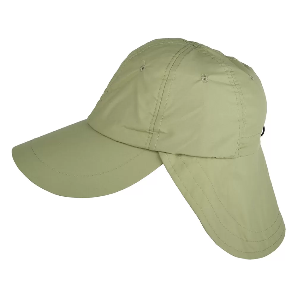 Chapeaux Été | Chapeaux Anti Uv^Dorfman Pacific Casquette Saharienne Rafraîchissante Iceman khaki