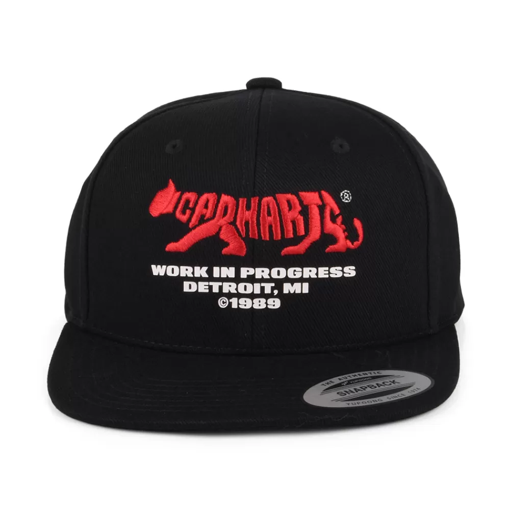 Casquettes Homme^Carhartt WIP Casquette Snapback en Coton Rocky noir