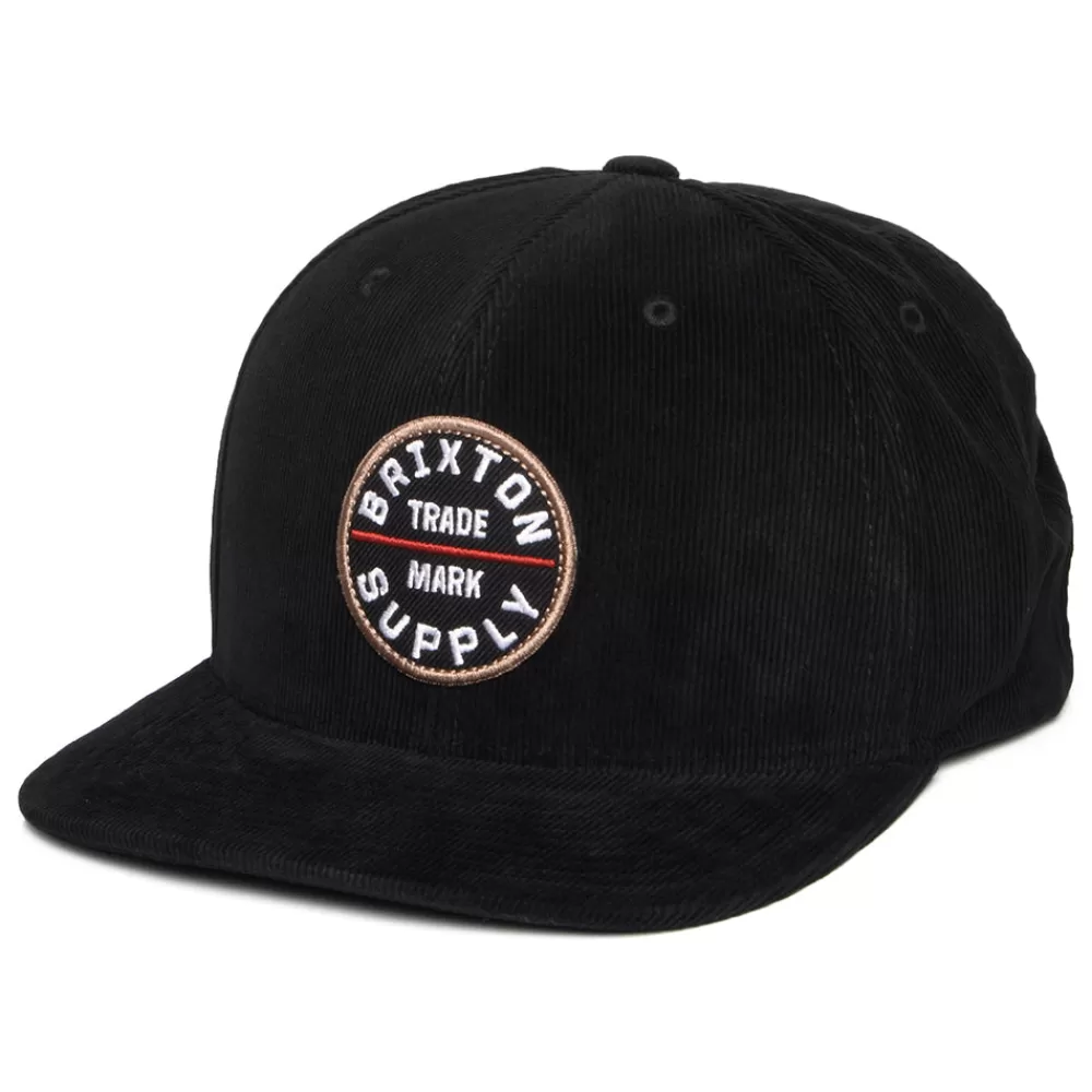 Casquettes Homme^Brixton Casquette Snapback en Velours Côtelé Oath III noir