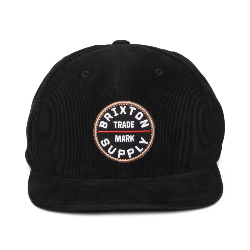 Casquettes Homme^Brixton Casquette Snapback en Velours Côtelé Oath III noir