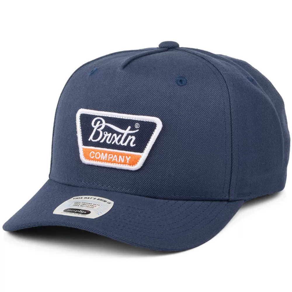 Casquettes De Baseball | Casquettes Homme^Brixton Casquette Snapback Linwood C NetPLus MP bleu ardoise